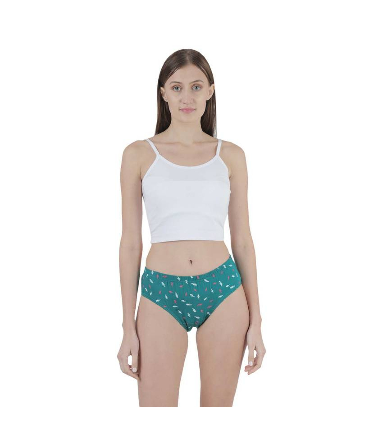 Vink Women's Printed Cotton Stylish Panty